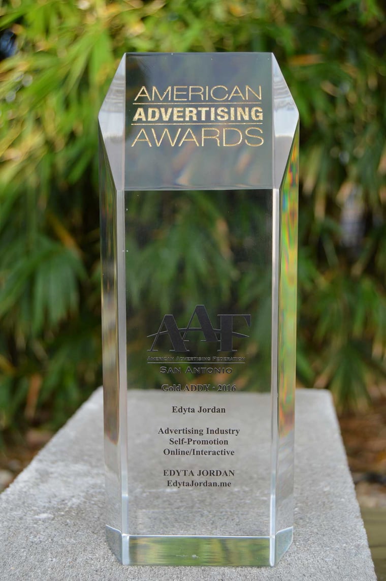 Edyta Jordan - Gold ADDY Winner 2016 (ADDYs)