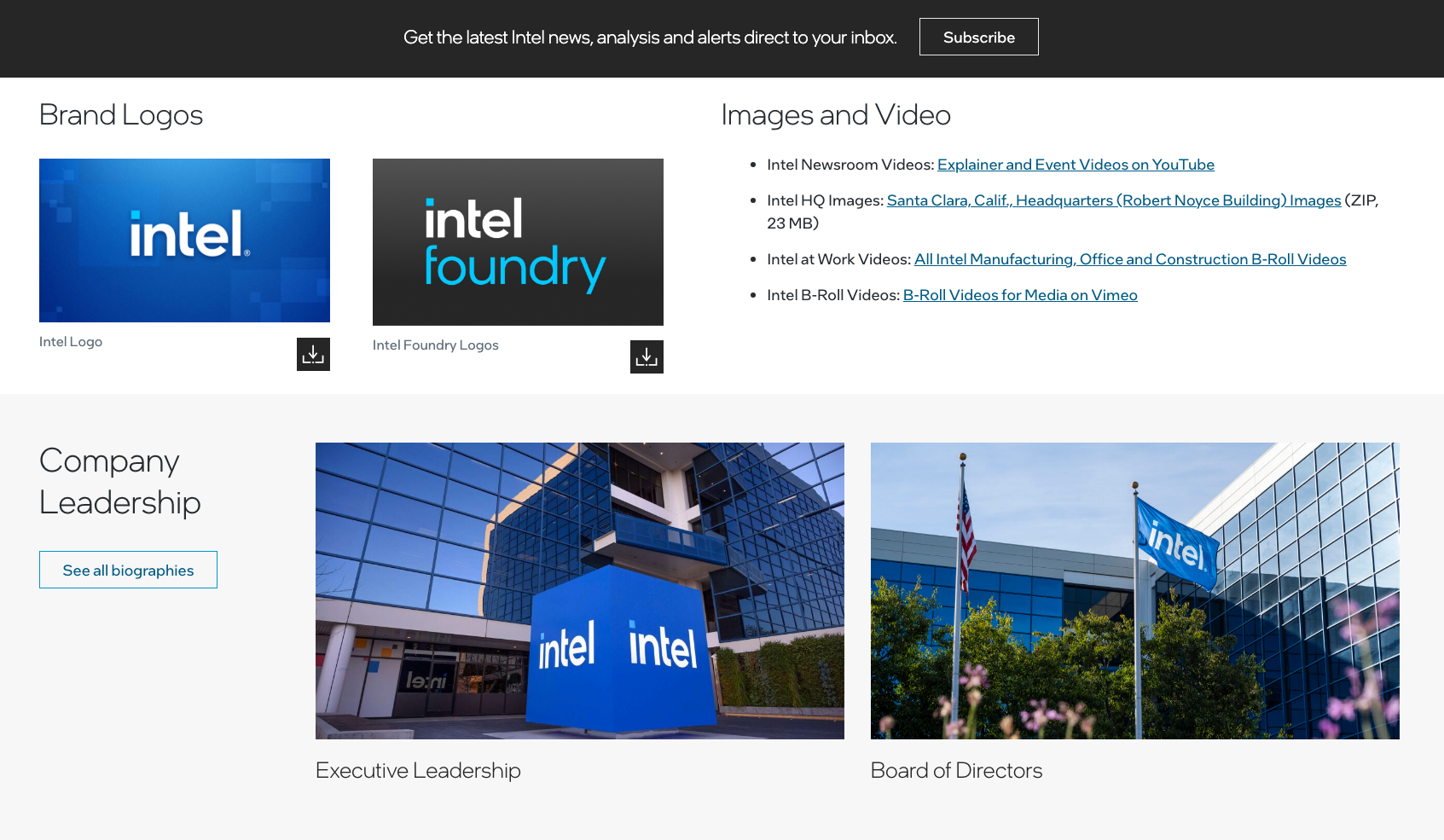Image 0 for Intel Newsroom