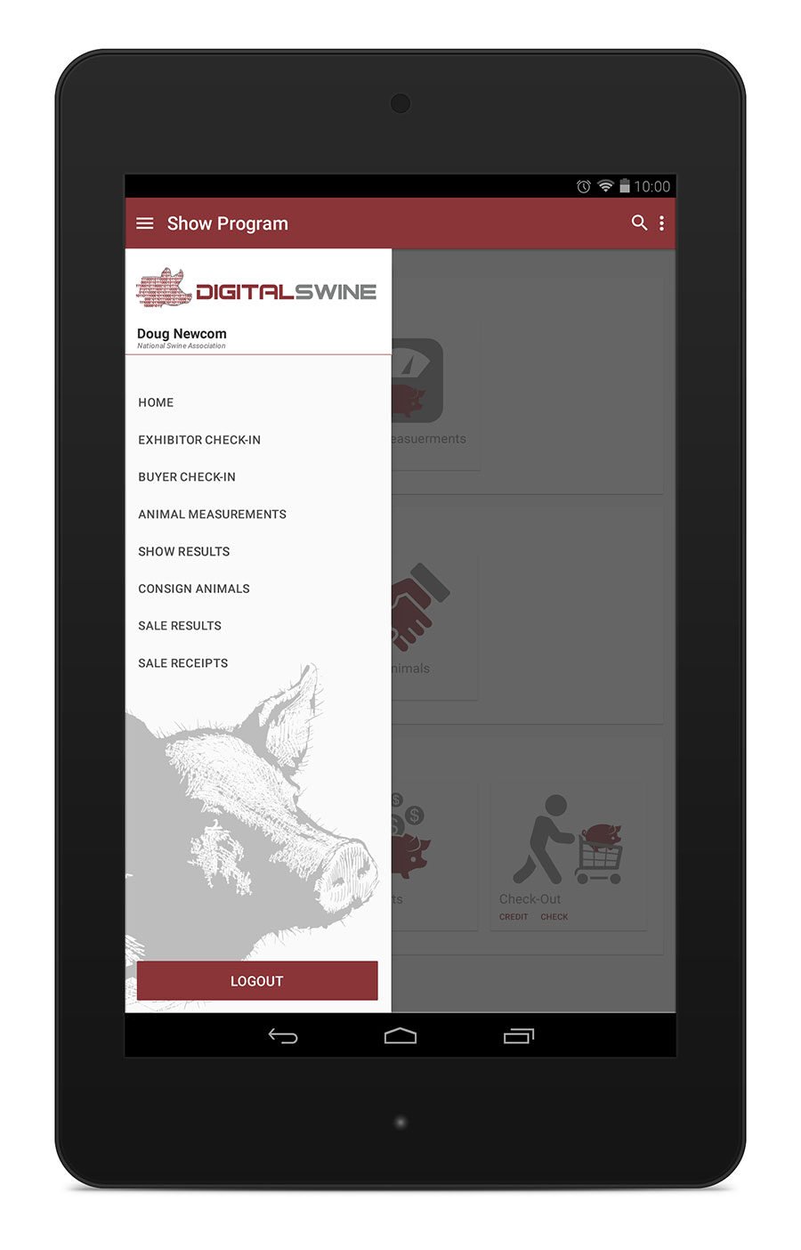 Image 1 for DigitalSwine - Mobile App Design