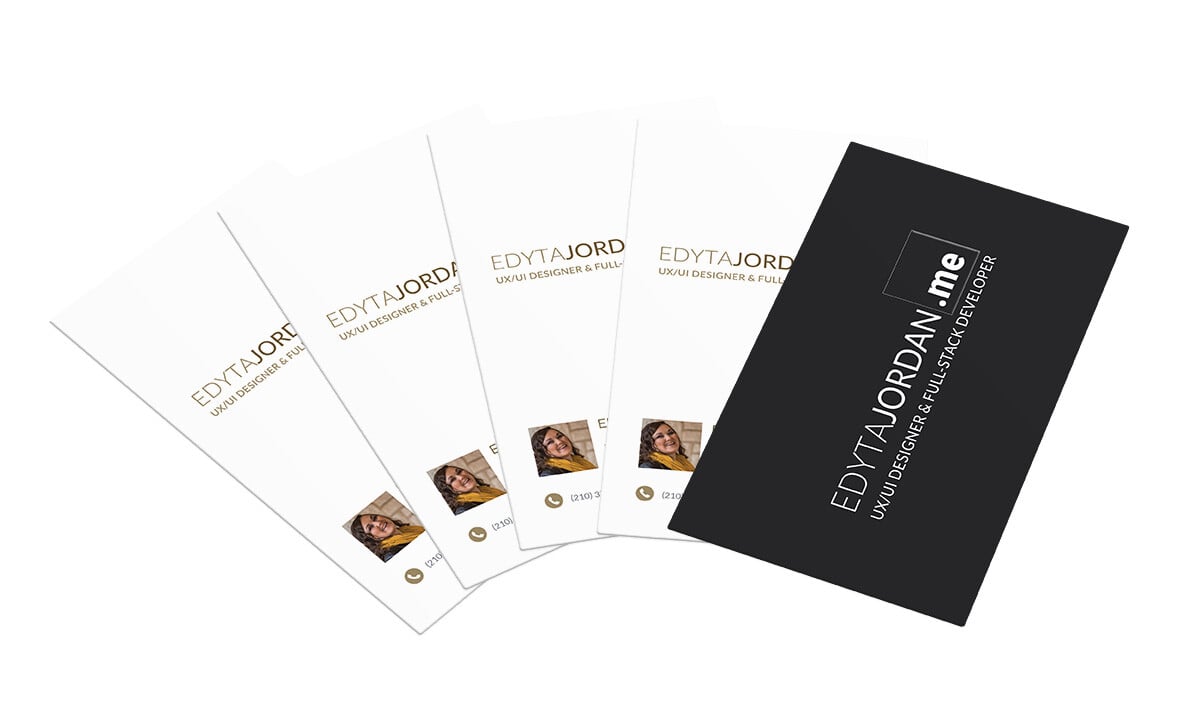 Image 1 for Edyta Jordan Logo & Business Card