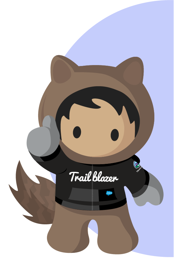 Salesforce character: Astro