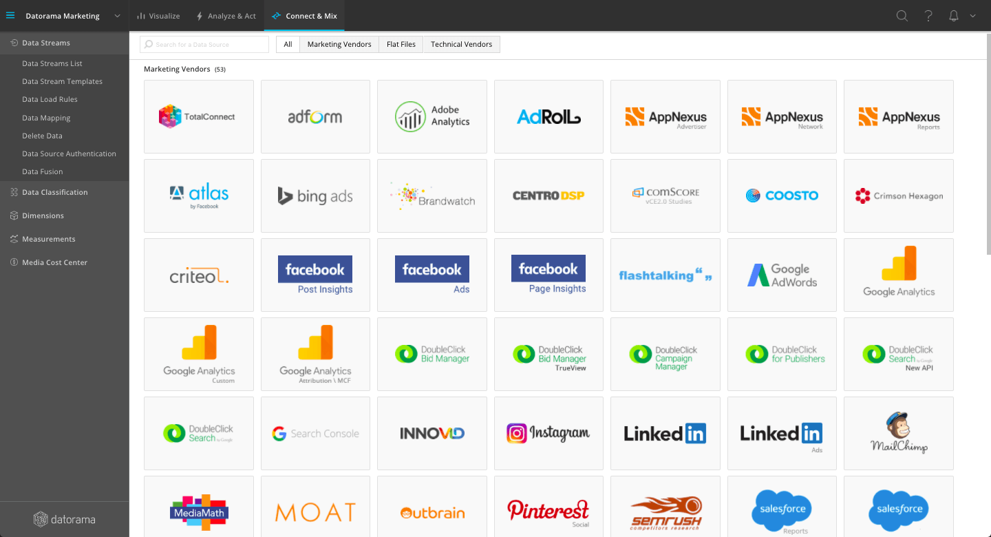 Image 1 for Marketing Intelligence with Datorama
